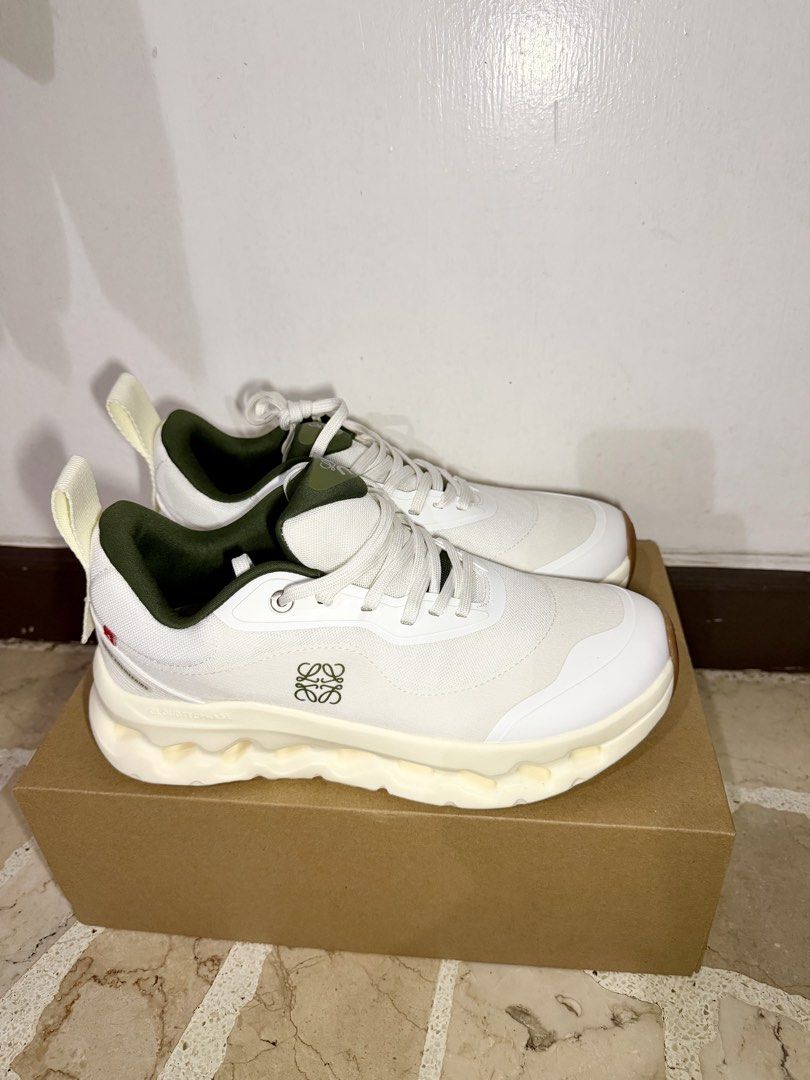 Loewe x On Cloudtilt Sneakers Size 39 (Category: Sneakers) located in Caloocan City. Submitted by frankiesthings (Listing ID 1465310916, Image 1). Description: 💸 Negotiable for sure buyers 🇻🇳 From Vietnam 🤍 Brand new 💯 Authentic, both with scannable QRs ✈️ On hand, ready to ship 🚚 Lalamove / LBC / J&T Retail price (PH): ₱35k - ₱45k .