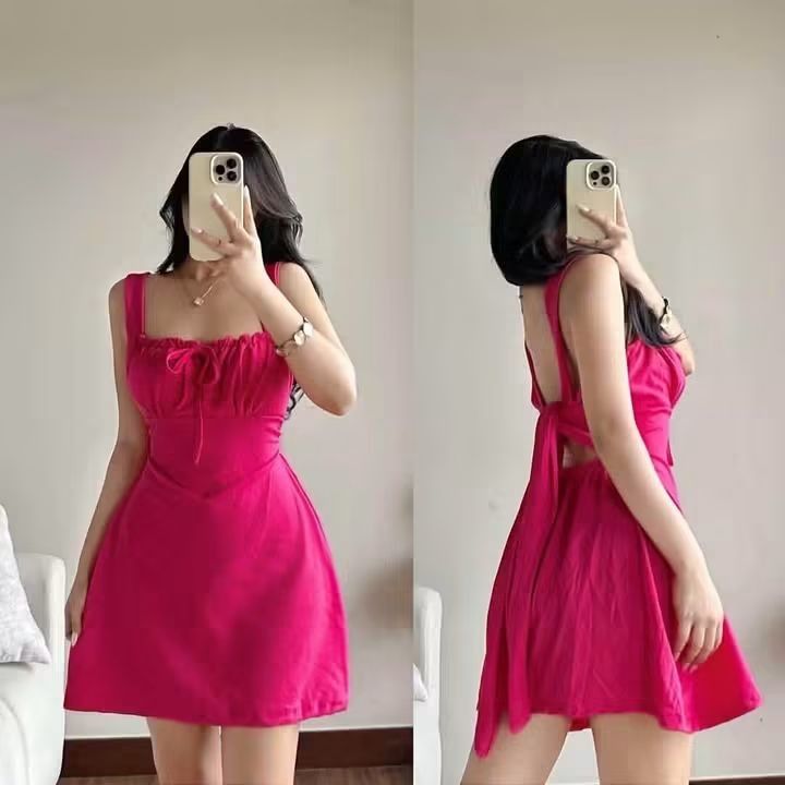LORRAINE PLAIN MINI DRESS (Category: Dresses) located in Cainta. Submitted by agirlnamedkatkatII (Listing ID 1465238248, Image 1). Description: LORRAINE PLAIN MINI DRESS P280.00 FREESIZE CAN FIT FROM SMALL-LARGE FABRIC: BARK CREPE FABRIC NOTE: PLEASE PROVIDE 2ND AND 3RD COLOR OPTIONS.