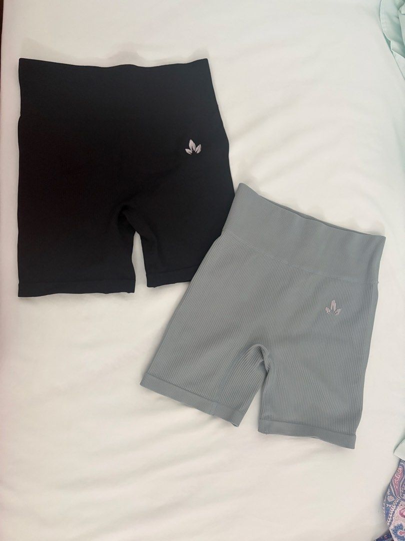 Lotus Activewear Ribbed Shorts x2 (Category: Activewear) located in Marikina City. Submitted by jlram (Listing ID 1465371350, Image 1). Description: take both for 600.