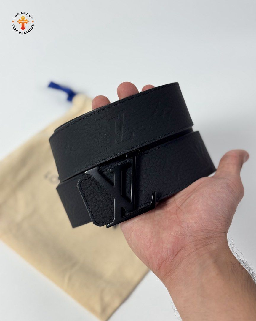 Louis Vuitton Aerogram Reversible Belt 'Taurillon Monogram Leather' (Category: Luxury Accessories) located in Calamba. Submitted by theartofpeerpressurelgn (Listing ID 1465219094, Image 2). Description: LV Aerogram Reversible Belt 'Taurillon Monogram Leather' Size 40 to 44 waist (110 cm) Brand new, with dust bag & COA. ₱30,000 only (SRP ₱50K) 💯 Guaranteed Authentic 💳 Layaway available 📍 Calamba City, Laguna 🚚 Lalamove / LBC DM us to purchase.