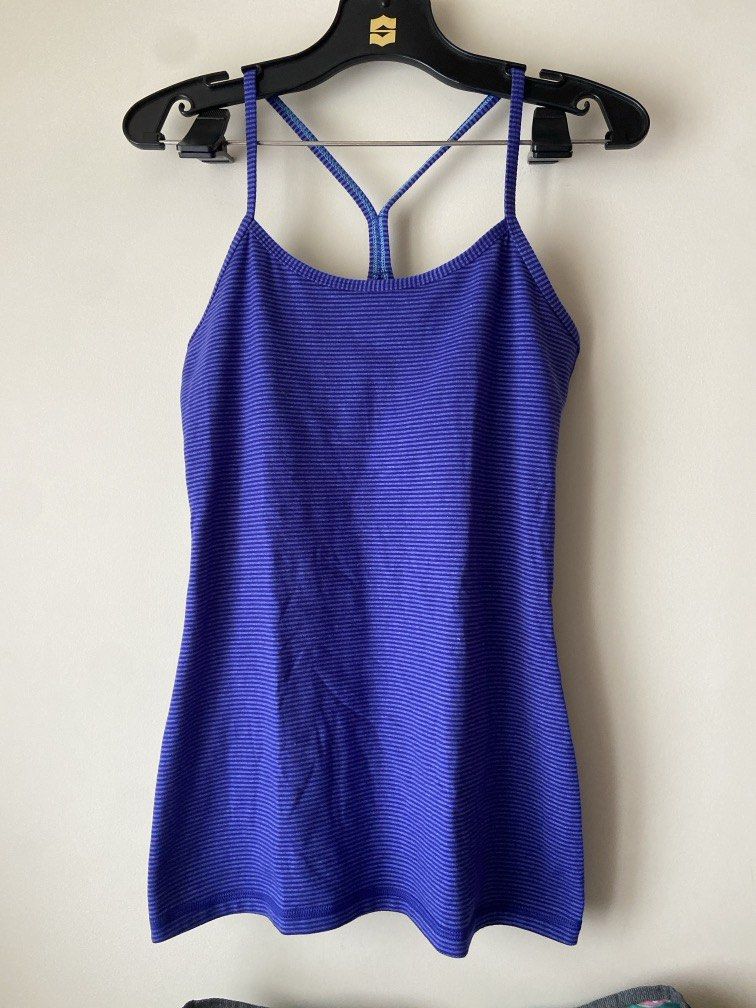 Lululemon blue stripes tank top (Category: Activewear) located in Pasig City. Submitted by sandace (Listing ID 1465245677, Image 1). Description: Authentic .