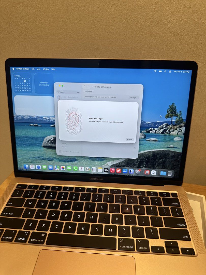 MacBook Air M1 (Category: Laptops & Notebooks) located in Quezon City. Submitted by mr_daily_wear (Listing ID 1465356383, Image 3). Description: MacBook Air M1 | 8GB RAM | 256GB SSD Selling my MacBook Air M1 super well taken care of, very clean, and still in very great condition. The screen is flawless, and everything works as it should. It has 88% battery health and 188 cycle count. Complete with its original box and charger. It has only one sli