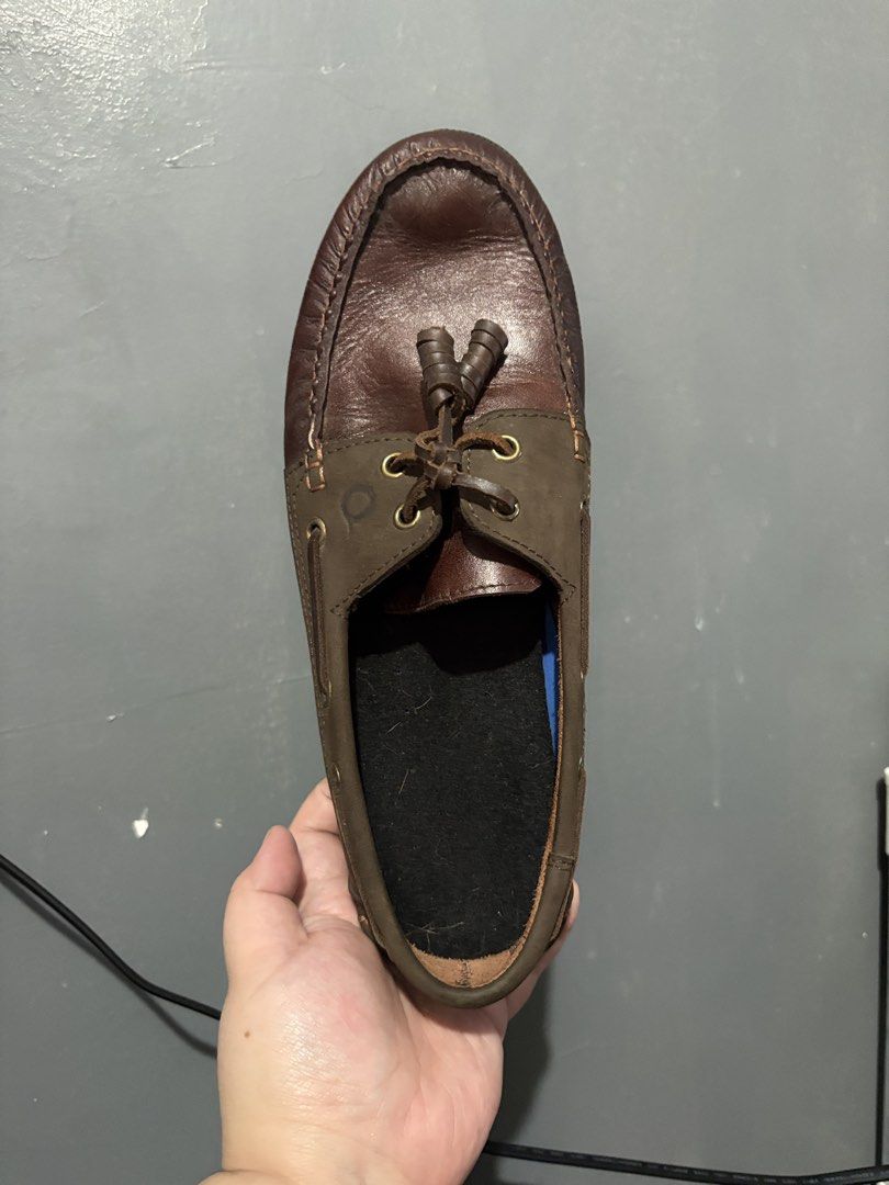 Marquins Leather Boat Shoes (Category: Casual Shoes) located in Taguig. Submitted by prelovedbymemae (Listing ID 1465177514, Image 1). Description: Used only once.