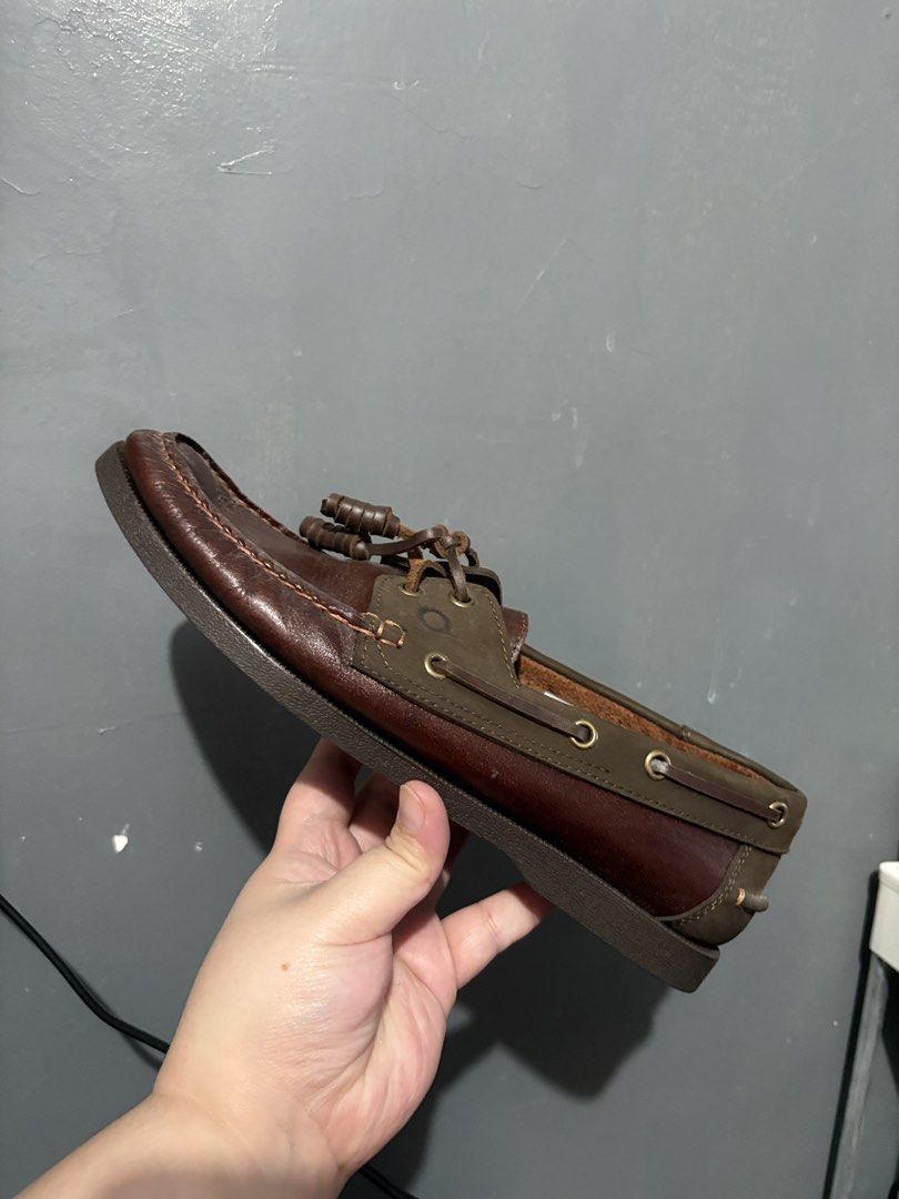 Marquins Leather Boat Shoes (Category: Casual Shoes) located in Taguig. Submitted by prelovedbymemae (Listing ID 1465177514, Image 2). Description: Used only once.