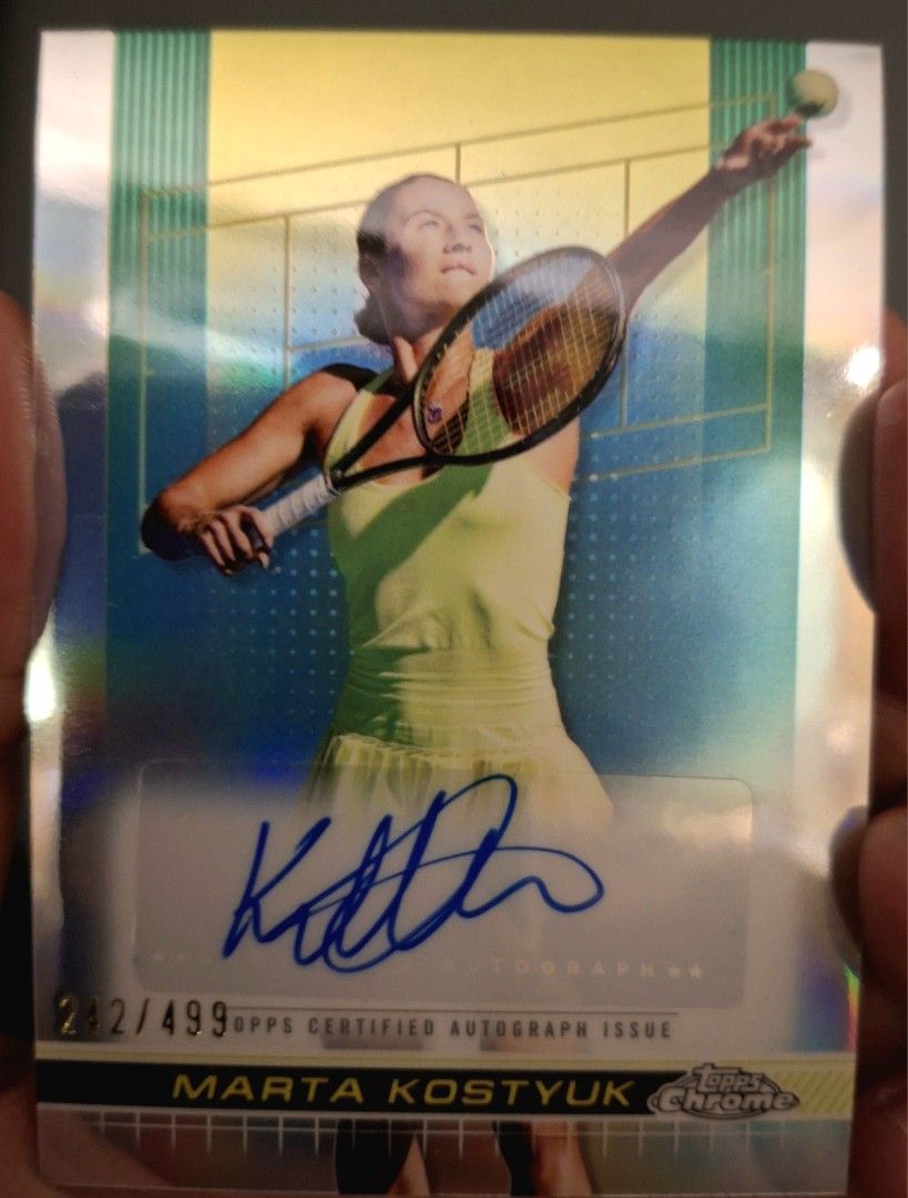 Marta Kostyuk 242/499 (Category: Raw Singles) located in Taguig. Submitted by fiftyonefifty (Listing ID 1465310288, Image 1). Description: .