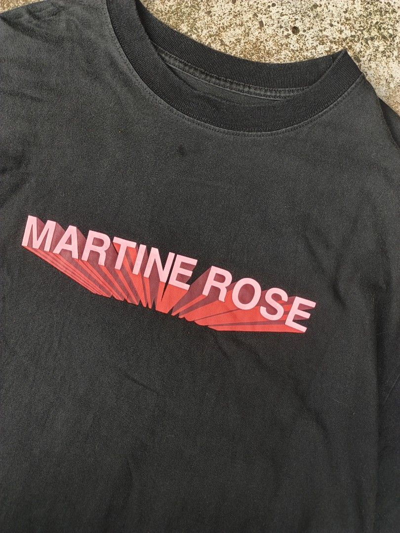 Martine Rose 3D Logo Shirt (Category: Tshirts & Polo Shirts ) located in Laguindingan. Submitted by lootsbyberle (Listing ID 1465277637, Image 2). Description: 22.5x29 Small on Tag Martine Rose OPT 🔥 Has minimal hairlines on print MOP:GCASH NO COD, NO FREE SHIP POLICY! .