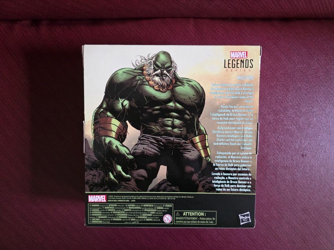 Marvel Legends Series Maestro Hulk Deluxe Action Figure (Category: Figurines & Statues) located in Caloocan City. Submitted by merrykicksandcollectibles (Listing ID 1465233073, Image 2). Description: ✅ 100% Authentic & Original ✅ Brand New 💰 Price: ₱1,699 (Fixed) 📦 Box condition shown in images ⚠️ No last-price inquiries – they will be ignored. No response = Not interested. .