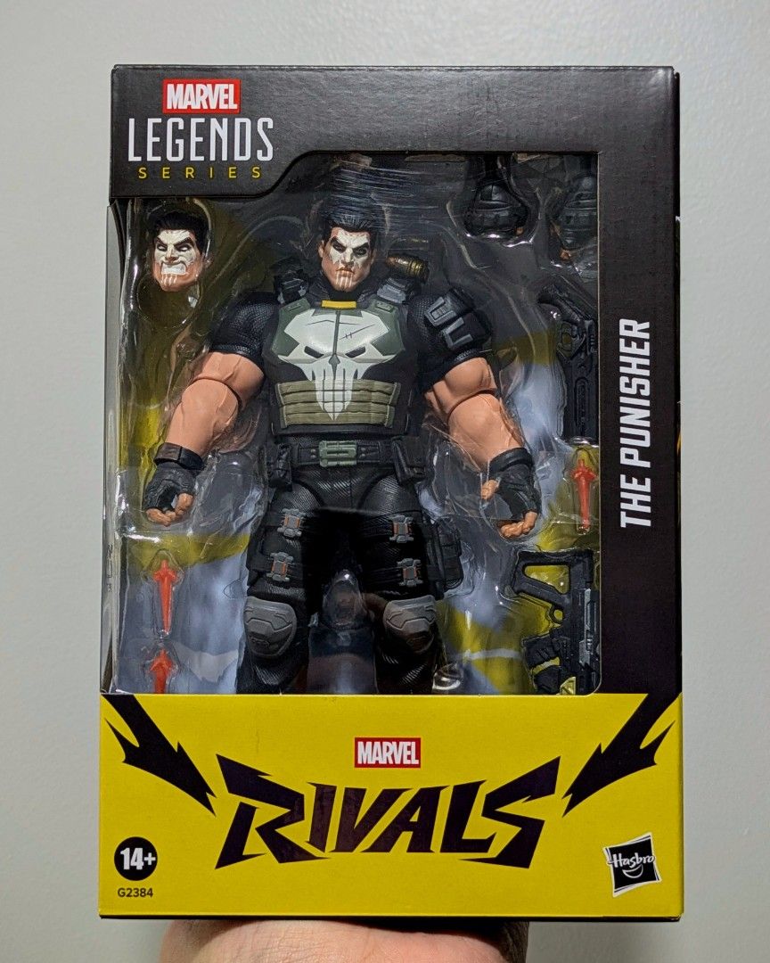 Marvel Rivals Punisher (Category: Character Goods) located in Manila. Submitted by shelfinvaders (Listing ID 1465284261, Image 1). Description: brand new, sealed.