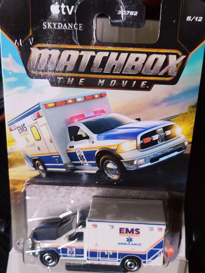 Matchbox 2019 RAM Ambulance The Movie // 150php (Category: Vehicle & Diecast Models) located in Quezon City. Submitted by edrielgp (Listing ID 1465358966, Image 3). Description: Matchbox 2019 RAM Ambulance The Movie // 150php Payment - gcash or gotyme Meet up by schedule Location: Wilcon City Center Visayas Ave., Quezon City J&T, LBC & Lalamove - SHIPPING everyday.