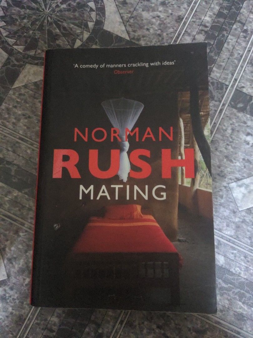 Mating, Norman Rush (Category: Storybooks) located in Baguio. Submitted by fosterthe (Listing ID 1465312320, Image 1). Description: paperback like new mating norman rush last price posted gcash/j&t.