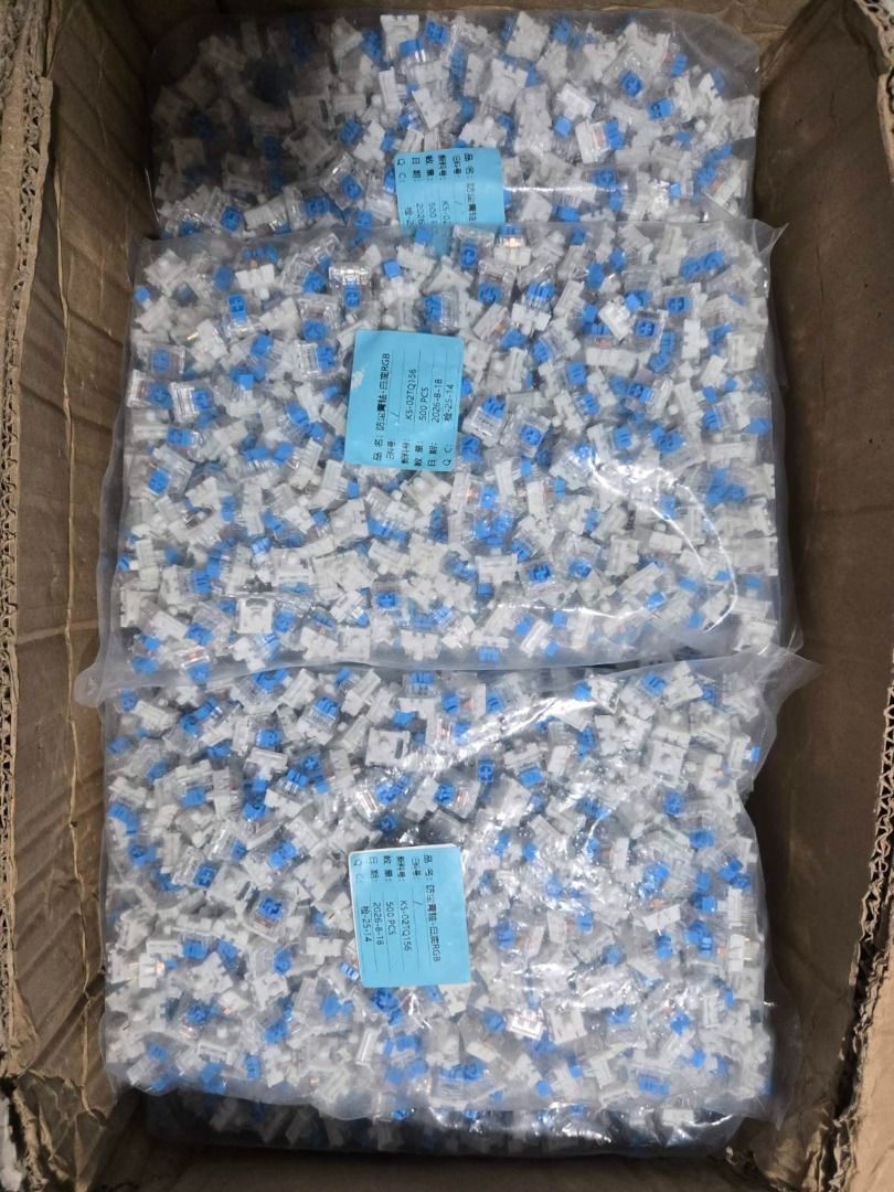 SELLING❗❗ Mechanical Keyboard Switch (Clicker) (Category: Computer Keyboard) located in Caloocan City. Submitted by shamae0414 (Listing ID 1465293847, Image 3). Description: CROSS POSTING FROM FB: SELLING❗❗ Mechanical Keyboard Switch (Clicker) Min, 500pcs: 1,750php Take all: 10,000pcs - 35,000php Location: Quezon City Note: -Buyer must shoulder shipping fee -Can do same day delivery.