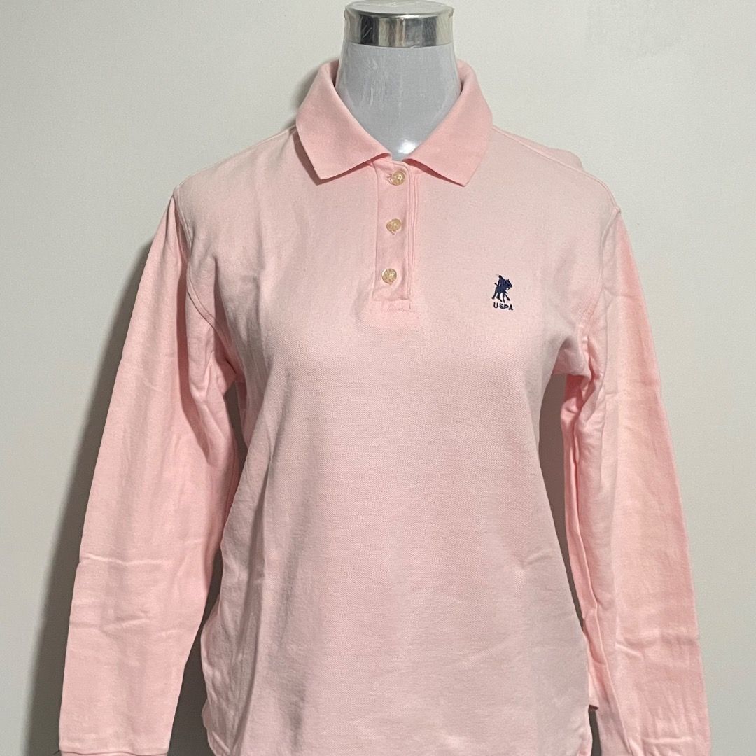 Medium US Polo Baby Pink Longsleeves (Category: Longsleeves) located in Bacolor. Submitted by chicn_classy (Listing ID 1465243084, Image 3). Description: .