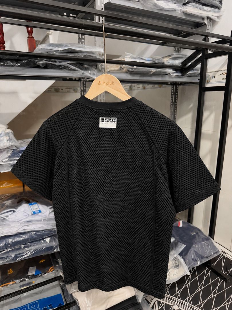 Mertra Mesh T-Shirt (Category: Activewear) located in San Fernando. Submitted by fynder (Listing ID 1465217705, Image 2). Description: Mertra Mesh T-Shirt Auth with Tags Limited Sizes : S - XL 💬 DM for more Photos or Size Chart 📦 Fast processing (Air cargo freight) 💬 More drops daily on IG: @fynder1 🔒 Buyer protection through Carousell — shop with confidence .