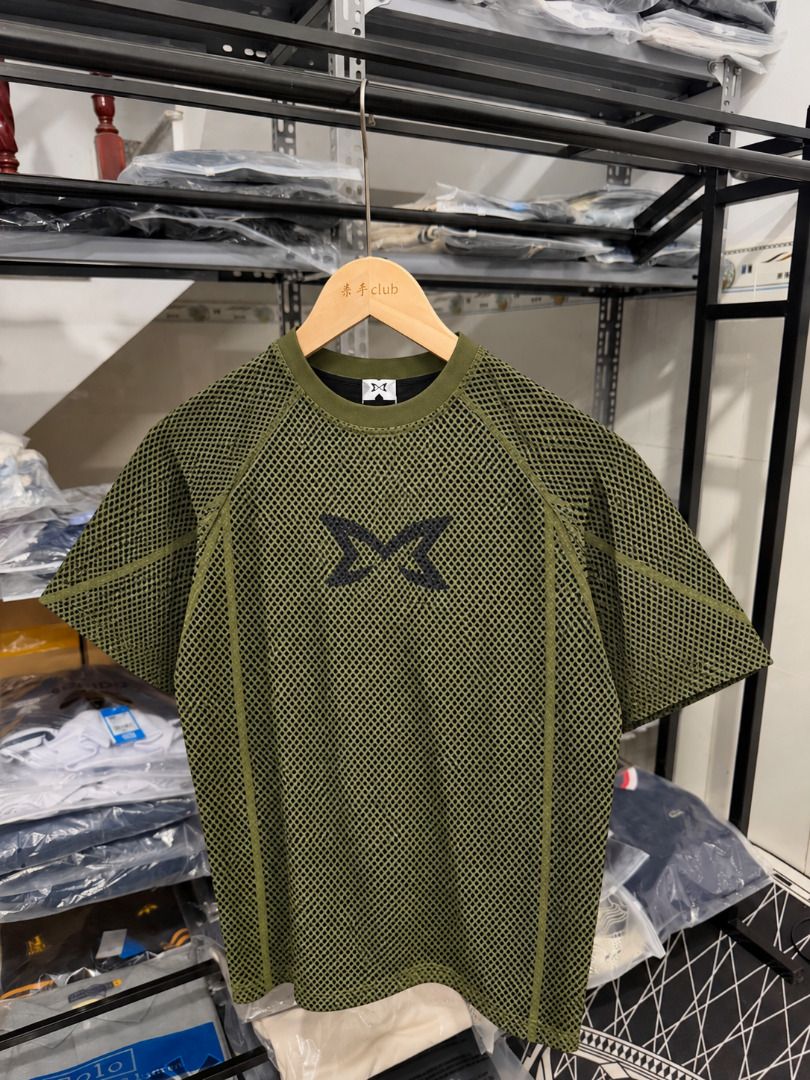 Mertra Mesh T-Shirt (Category: Activewear) located in San Fernando. Submitted by fynder (Listing ID 1465217705, Image 3). Description: Mertra Mesh T-Shirt Auth with Tags Limited Sizes : S - XL 💬 DM for more Photos or Size Chart 📦 Fast processing (Air cargo freight) 💬 More drops daily on IG: @fynder1 🔒 Buyer protection through Carousell — shop with confidence .