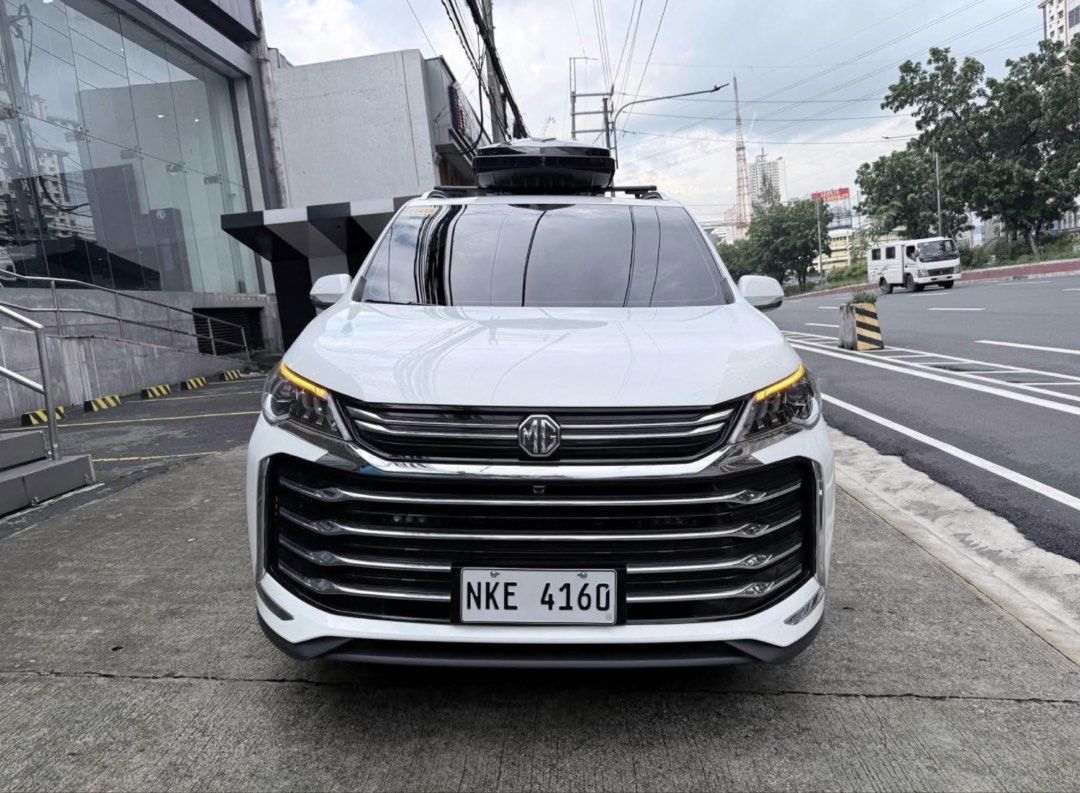 MG G50 Lux Plus Auto (Category: Used Cars) located in Taytay. Submitted by correajuliet (Listing ID 1465190337, Image 3). Description: MG G50 Plus Lux For Sale Details: -2025 Year model (acquired Sept 2024 at MG Gallery QA (Britannica) -G50 Plus Lux (7-Seater) -23,5xx km -White color -with roofbox -Grill Light (fog Light) installed -newly PMS at MG Gallery QA (With 1 more free PMS, 365 promo due to 100th year MG Anniversary) >Changed system oil >