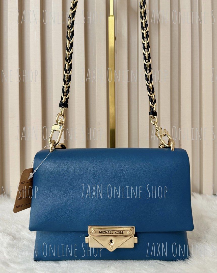 Michael Kors Blue Leather Chain Shoulder Bag (Category: Shoulder Bags) located in Santa Cruz. Submitted by za2011za (Listing ID 1465336624, Image 1). Description: 100% Authentic/Original Buy with confidence 👌👌👌 LEGIT seller since 2011, sold over thousand items (Please see all sold items) Actual photos displayed Shipping thru LBC J&T Grab or Lalamove MOP: BDO BPI GCash STRICTLY IMPLEMENTED - NO CANCELLATION - NO RETURN - NO CHANGE ITEM - NO REF