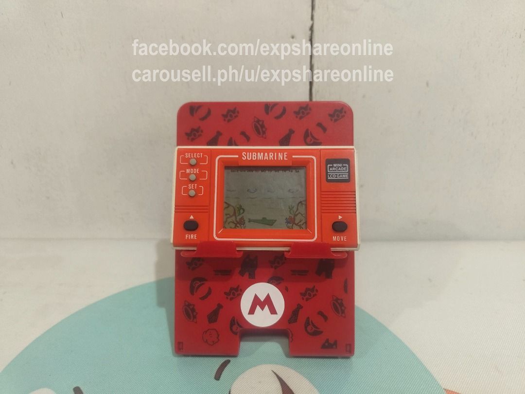 Mini Arcade Submarine (Model 737) Game and Watch (Category: Others) located in Cebu City. Submitted by expshareonline (Listing ID 1465192093, Image 1). Description: Please take time to read! No trades Price: P1500 Condition: -Tested and working(Batteries not included due to size fitting) -Still presentable with clear LCD screen(No burn outs) Unit Only! Location: -Cebu City, Lahug area -Free delivery within Cebu City, Mandaue, and Talisay City -Ac