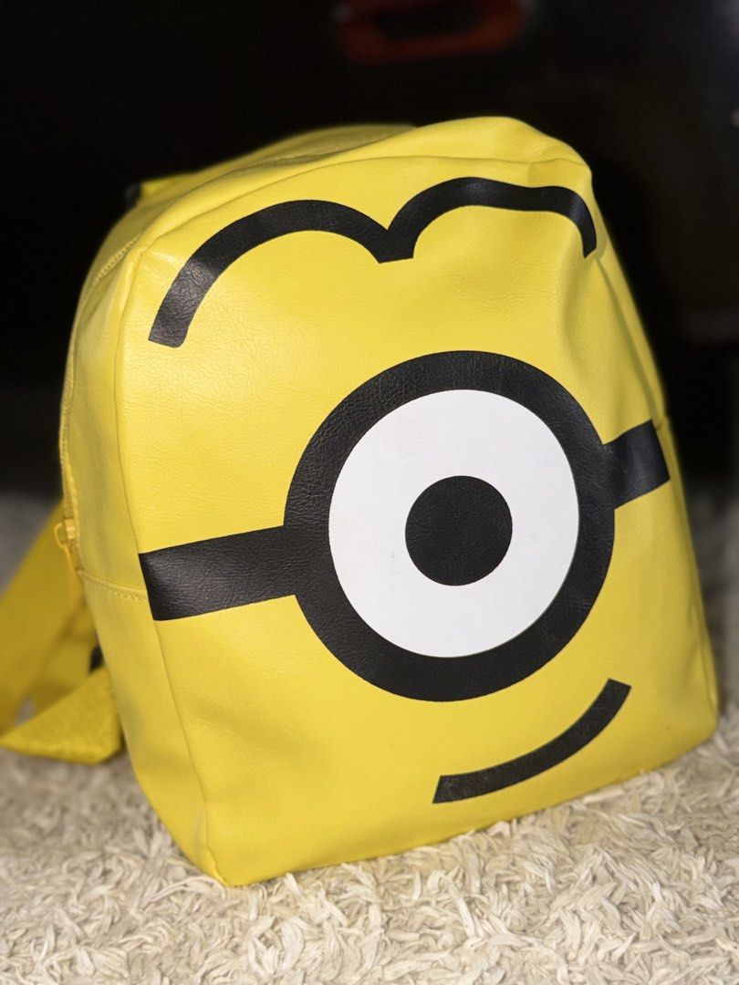 Minion mini backpack (Category: Backpacks) located in Bacolod City. Submitted by quickocean-c957 (Listing ID 1465203442, Image 1). Description: .