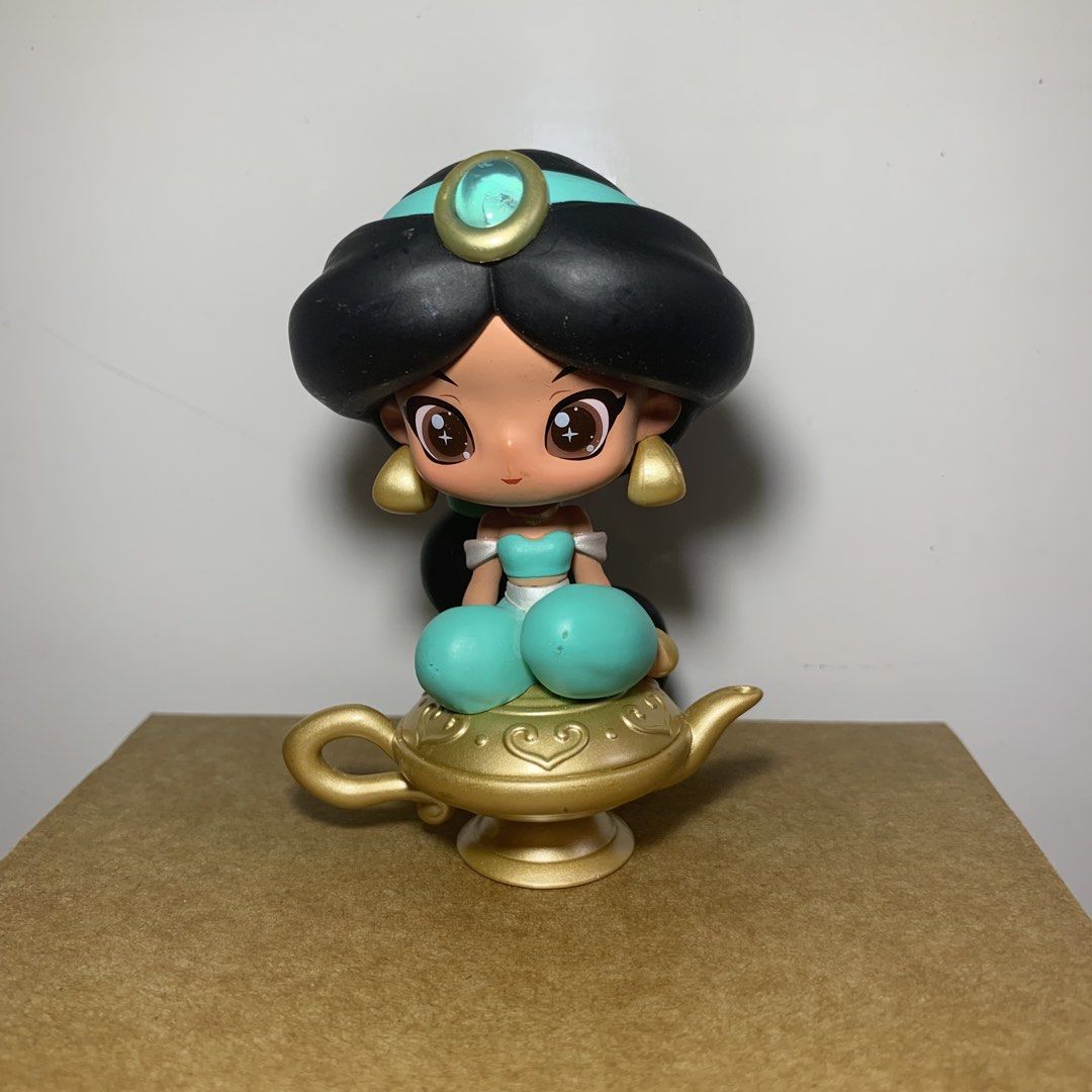 Miniso Princess Jasmine Blindbox (Category: Designer & Blind Box Toys) located in Valenzuela. Submitted by heypapermoon (Listing ID 1465197019, Image 1). Description: MINISO Disney Princess Fairy Town Jasmine blind box collectible figure As is, with missing part (see 4th pic) No original packaging Preloved items Manage your expectation RFS: declutter Message me here for any question regarding the item .