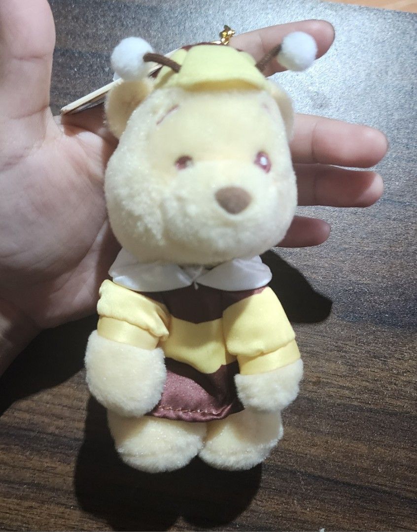 Miniso Winnie the pooh keychain (Category: Plushies & Soft Toys) located in Baguio. Submitted by coffeesilvershadow_28 (Listing ID 1465218633, Image 3). Description: - From HK box - Brand new condition - Baguio dropping - Jnt shipping- Payment first plus sf before shipping.