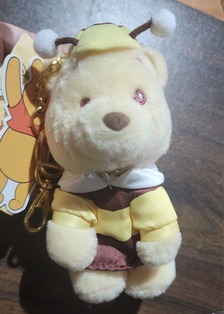 Miniso Winnie the pooh keychain (Category: Plushies & Soft Toys) located in Baguio. Submitted by coffeesilvershadow_28 (Listing ID 1465218633, Image 1). Description: - From HK box - Brand new condition - Baguio dropping - Jnt shipping- Payment first plus sf before shipping.