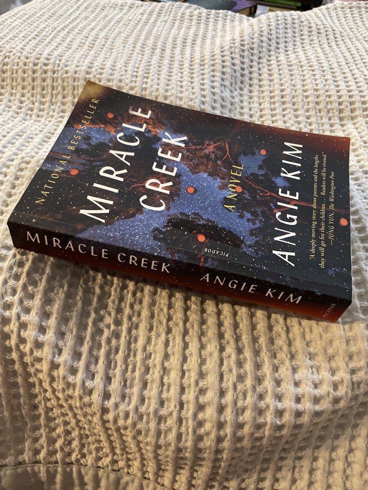 Miracle Creek by Angie Kim (Category: Storybooks) located in Las Pinas. Submitted by yourneighbortotoro (Listing ID 1465310499, Image 2). Description: Miracle Creek by Angie Kim ⚖️ An award-winning, national bestseller that seamlessly combines a tense courtroom drama with a deeply moving psychological mystery surrounding a tragic explosion at an experimental hyperbaric medical facility. 🔹 Title: Miracle Creek 🔹 Subtitle: A Novel 🔹 Author: Angi