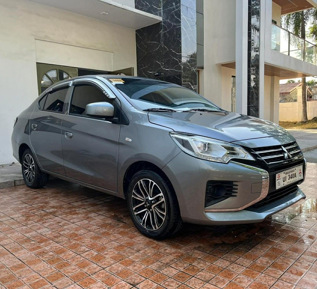 Mitsubishi Mirage G4 GLX Piso DP Auto (Category: Used Cars) located in Manila. Submitted by minsanlangto (Listing ID 1465343667, Image 2). Description: 2026 MITSUBISHI MIRAGE GLX GRAY METALLIC - Automatic Transmission - 6k plus ODO - Bank Repo - Nothing to fix - Good as brand new - UI340A PISO DP ‼️ 19,774 5Years 22,291 4years INCLUSION - Chattel Fee - Transfer of ownership - Rehistro - PNP and HPG Clearance - INTERIOR and EXTERIOR Detailing Insu