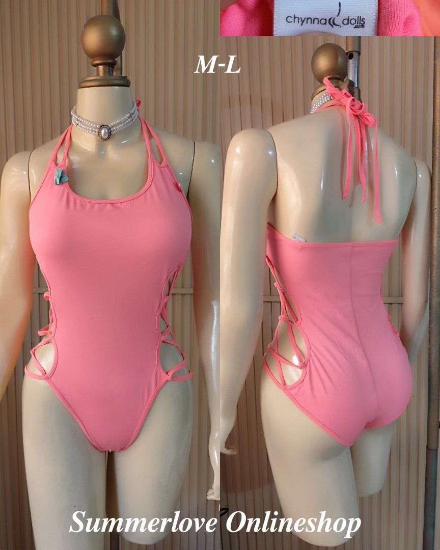 (M-L) Chynna Dolls One Piece Swimsuit (Category: Bikinis & Swimsuits) located in Paranaque City. Submitted by tanz2014 (Listing ID 1465200491, Image 1). Description: 🌻Good Condition🌻 🌼Brand: CHYNNA DOLLS ➡️No Pad 🌸Size: M-L 💸Mine: P250 🔺All Items are PRELOVED in good condition. 🔺Please do manage your expectations. 🔺WASH before USE‼️ 🔺BUY at your own RISK‼️ ❌NO RETURN, NO EXCHANGE POLICY❌ 🚫BOGUS BUYER/JOY RESERVER will be posted in every