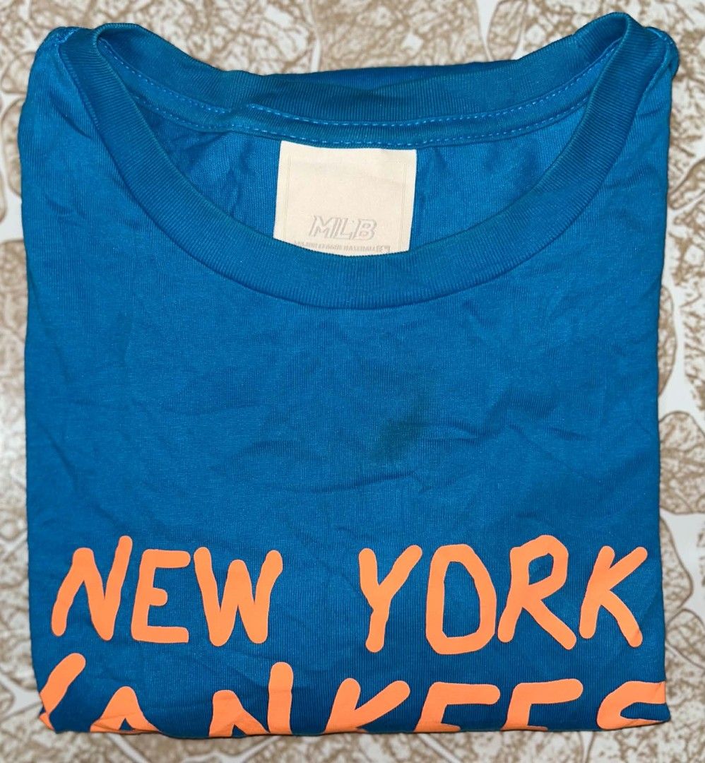 MLB New York Yankees (Category: Tshirts & Polo Shirts ) located in Cebu City. Submitted by chrismark.cavan11 (Listing ID 1465284152, Image 2). Description: - MLB New York Yankees - Size Small loose fit. - Best fit for size M and L - Excellent condition.