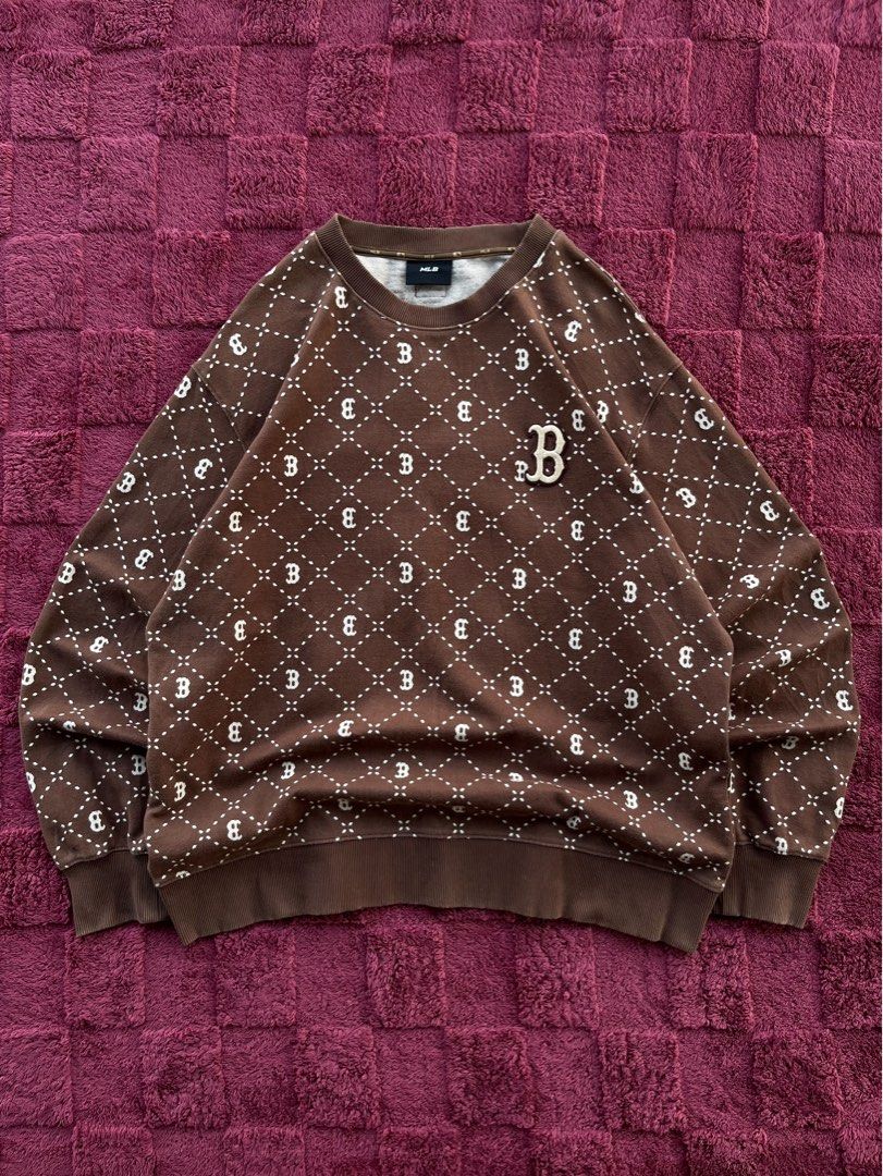 MLB Sweatshirt (Category: Coats, Jackets and Outerwear) located in Bulacan. Submitted by thriftm.e (Listing ID 1465234798, Image 1). Description: Dimes (in inches) Length: 29 Width: 24 XXL ON TAG Condition: 10/10 Color Rate: 10/10 Issue: None.