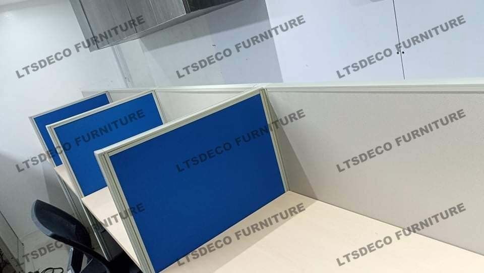 MODULAR WORKSTATION OFFICE PARTITION (Category: Office Furniture & Fixtures) located in Quezon City. Submitted by gel.ltsdeco29 (Listing ID 1465211577, Image 1). Description: LTSDECO Home and Office Furniture Trading MANUFACTURER • FABRICATOR • SUPPLIER Looking for office furniture, modular partitions, workstations, or customized furniture? We can help! LTSDECO Home and Office Furniture Trading is a trusted manufacturer, fabricator, and supplier 