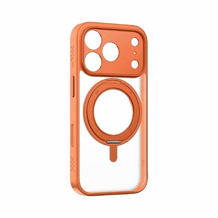 Momax Caseform Roller Magnetic Case for iPhone 17 Series (Category: Cases & Sleeves) located in General Santos City (Dadiangas). Submitted by my_lzlove (Listing ID 1465335549, Image 1). Description: Solar orange for Iphone 17 pro max.