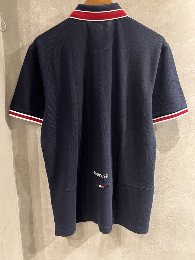 Monclear (Category: Tshirts & Polo Shirts ) located in Cavite. Submitted by jsdc17. (Listing ID 1465173199, Image 3). Description: Monclear polo shirt Size 2 best fit for large Authentic monclear Dm to purchase .