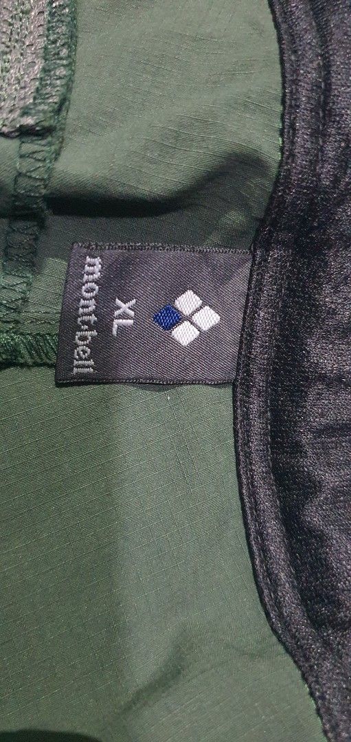 Montbell Green Shorts XL (Category: Shorts) located in Laoag. Submitted by floydg_corpuz22 (Listing ID 1465328169, Image 3). Description: Montbell shorts in bright green with dark contrast side panels. Size XL. Built-in adjustable web belt with buckle closure. Nylon and polyurethane blend fabric with ripstop texture. Made in Vietnam, style number 1105670. Machine washable care instructions inside. Montbell Xl 34 x 20 Excellent 350+sf.