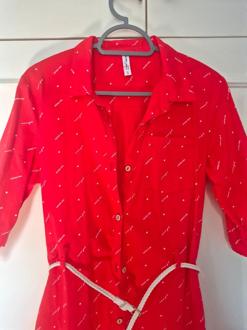 Moose gear dress (Category: Babies & Kids Fashion) located in Bayambang. Submitted by gtamms (Listing ID 1465222058, Image 2). Description: like new, in very good condition payment: gcash/bdo jnt/lbc sagot po ng buyer ang sf.