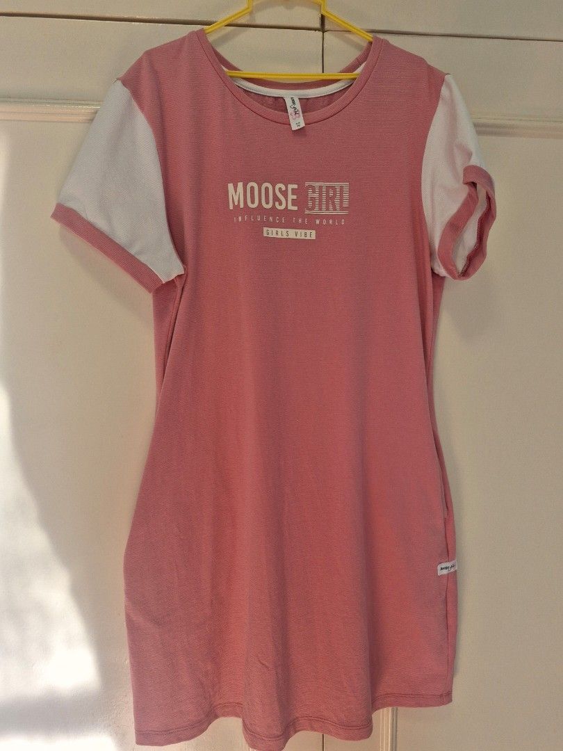 Moose gear dress (Category: Babies & Kids Fashion) located in Bayambang. Submitted by gtamms (Listing ID 1465226384, Image 1). Description: like new - in very good condition payment: gcash/bdo jnt/lbc.