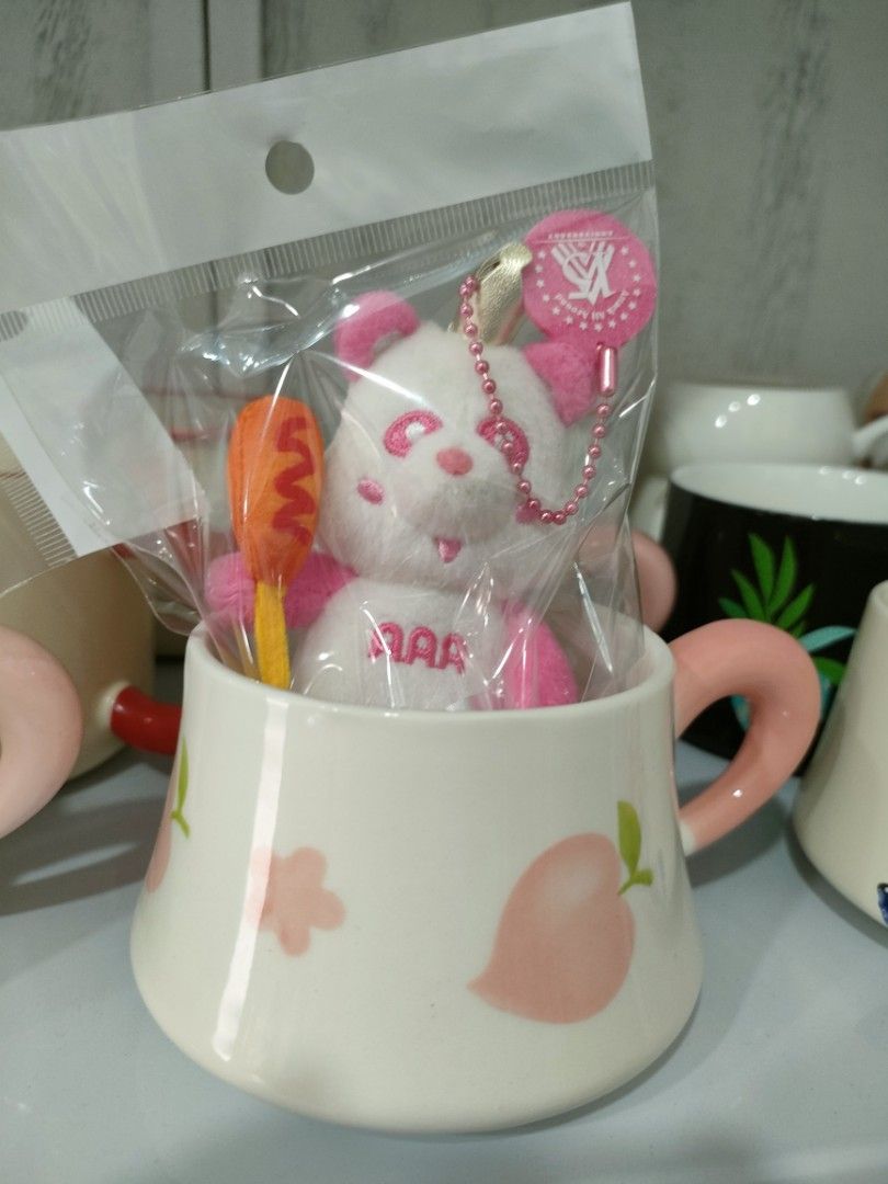 Mug & AAA Panda set (Category: Plushies & Soft Toys) located in Bulacan. Submitted by hunterherojapanjdm (Listing ID 1465252979, Image 3). Description: Send your chosen mugs and panda.. 300 each set, last price!.
