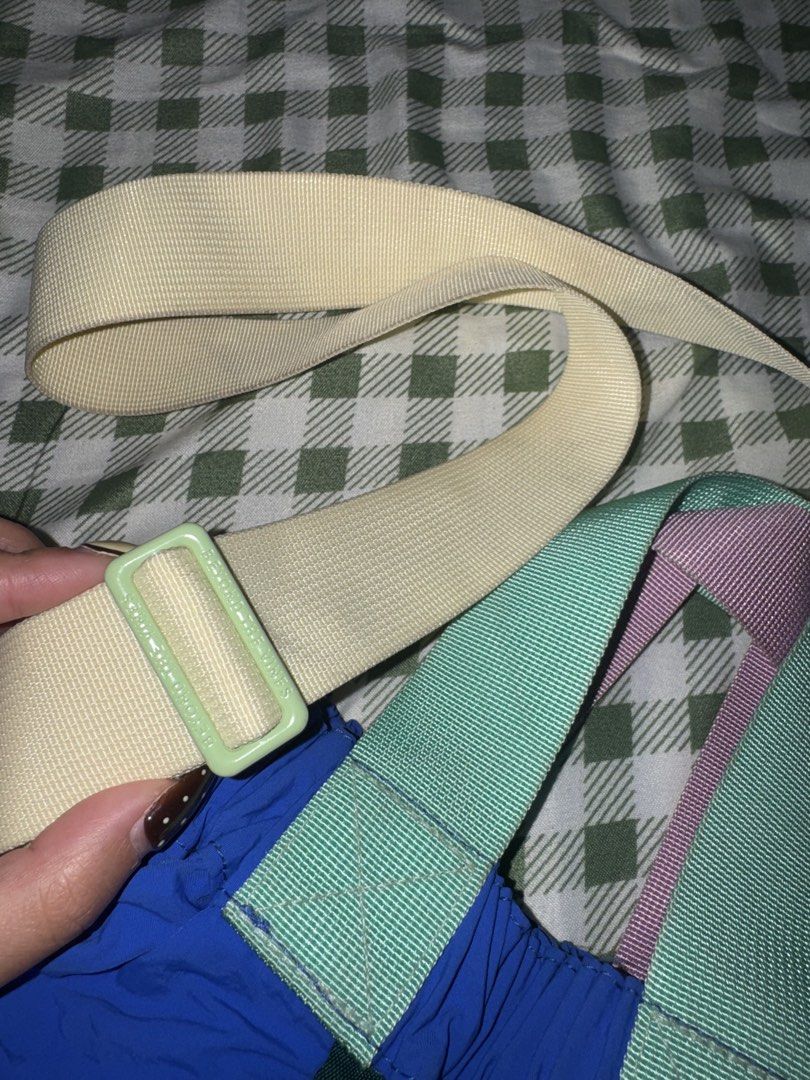 Multi Colorway Sling Bag (Category: Cross-body Bags) located in Quezon City. Submitted by mkl.p (Listing ID 1465206408, Image 3). Description: - got this from the 🍊 app - BTV INSPIRED - no flaws! needs a little bit of cleaning lang since nakatago and di nagagamit - magnet lock - with front pocket - adjustable straps - used once or twice only - with pocket inside - good as new - spacious inside loc: timog qc.