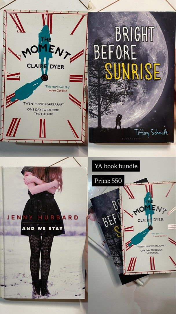 Multi-Genre Book Bundle - (2-3 Novels) (Category: Storybooks) located in Manila. Submitted by areujeysi_ (Listing ID 1465205248, Image 1). Description: kindly refer to images for pricing details. thank you! .