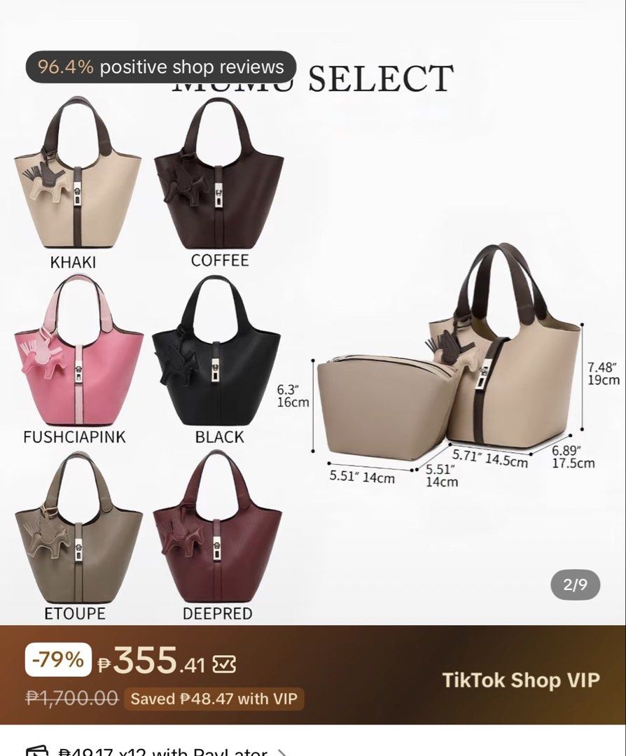 Mumu select Bucket Bag with Twilly Scarf (Category: Shoulder Bags) located in Manila. Submitted by welllovebyme (Listing ID 1465310023, Image 1). Description: Decluttering due to buying new bags.. Barely used..