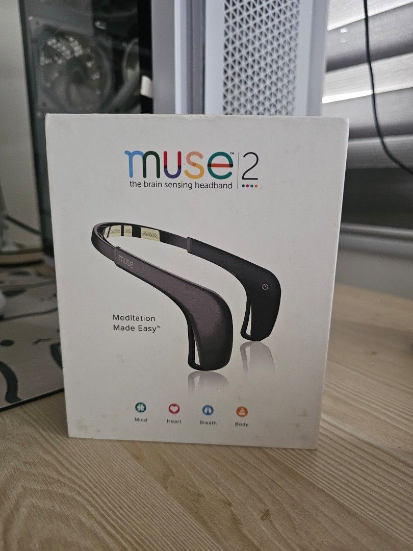 Muse 2 headband (Category: Other Accessories) located in Batangas. Submitted by missellet (Listing ID 1465230565, Image 1). Description: Used for school eeg brain research. Good as new. No defects.