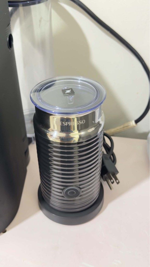 Nespresso Aeroccino 3 (Category: Coffee Machines & Makers) located in Rizal. Submitted by brandonpro74914 (Listing ID 1465350635, Image 1). Description: Negotiable Fully functional 110v (needs a transformer) Buyer shoulder’s shipping/delivery fee.