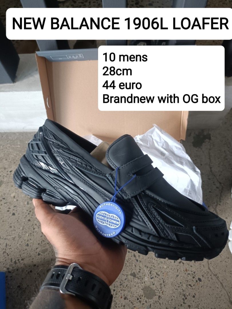 NEW BALANCE 1906L LOAFER (Category: Sneakers) located in Bacolod City. Submitted by matong182 (Listing ID 1465329895, Image 1). Description: NEW BALANCE 1906L LOAFERS SIZE: 10 MENS 44 EURO 28 CM BRANDNEW WITH OG BOX LOCATION BACOLOD CITY MALL PRICE: 9k to 10k.
