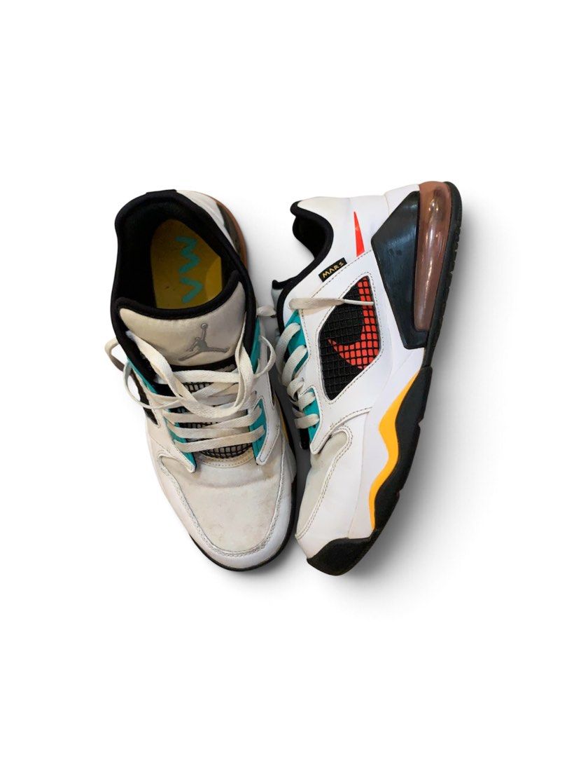Nike Air Jordan 270 Mars Low (Category: Sneakers) located in Calamba. Submitted by tobs.thriftz (Listing ID 1465194776, Image 1). Description: Authentic/Legit Size - 8US, 41EUR, 26CM Issues - Heel drags, No Side Mesh Nettings, No Heel pull tab, Sole Separation due to age Still in good condition All items are 100% thrifted / pre-loved and may show normal signs of wear due to previous use and age. Please manage your expectations before purchasing. 