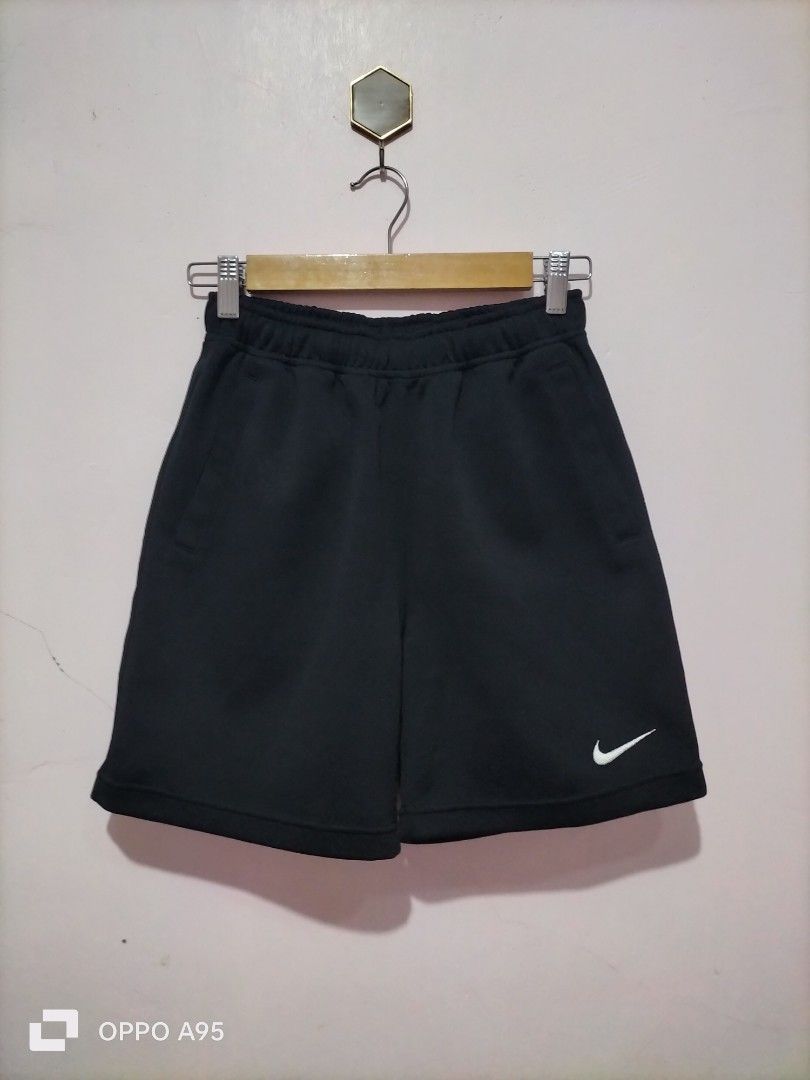 Nike Black Athletic Shorts with White Logo (Category: Shorts) located in Baler. Submitted by jaydeebaltazar (Listing ID 1465316593, Image 2). Description: Nike athletic shorts in classic black. Elastic waistband with a comfortable fit and side pockets. White Nike swoosh logo on the lower left leg. RN# 56323, CA# 05553. Great for workouts, running errands, or just lounging around the house..