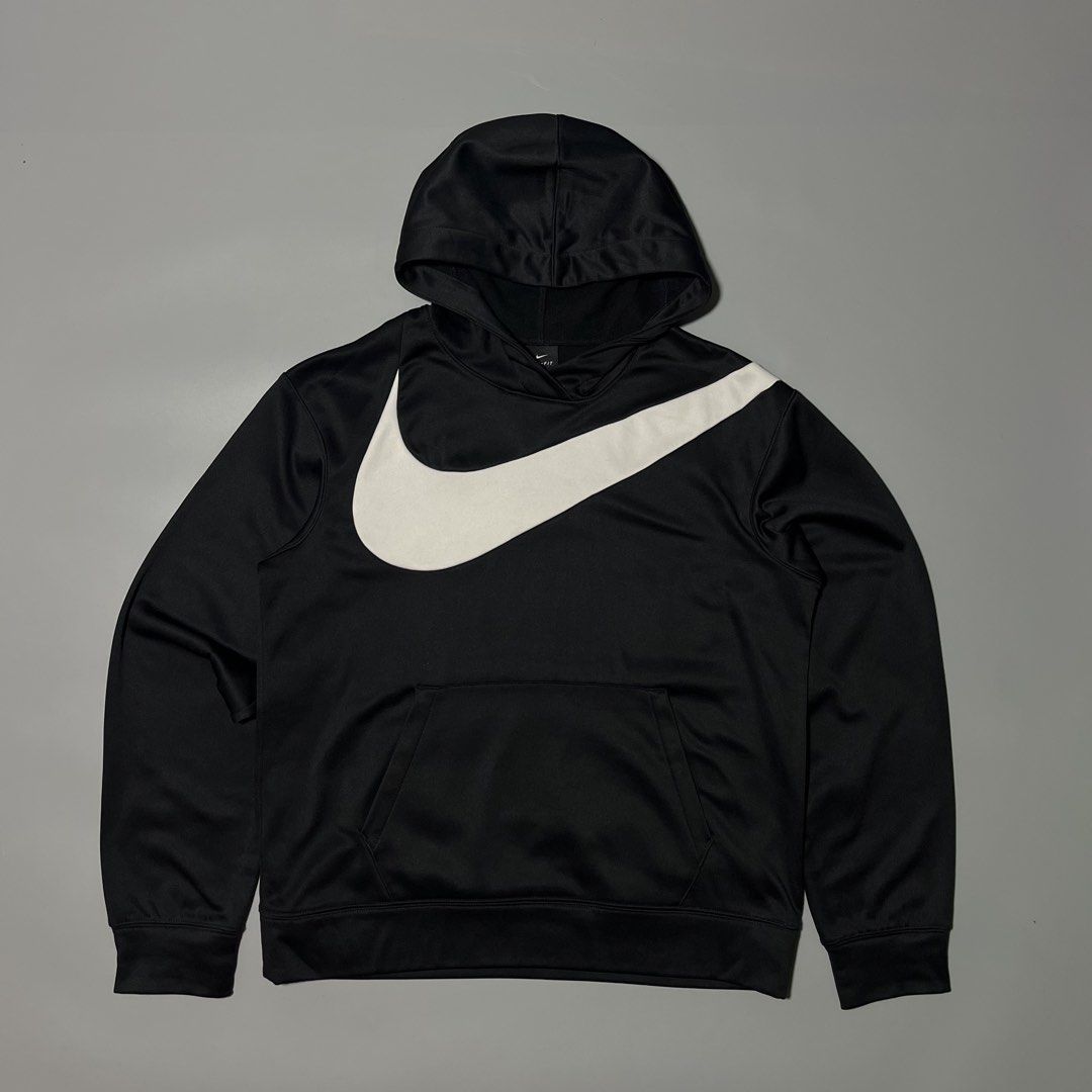 Nike Therma HBR Big Logo Pullover Hoodie (Category: Hoodies) located in Bacolod City. Submitted by marmanj (Listing ID 1465192416, Image 1). Description: Nike Therma HBR Big Logo Pullover Hoodie ♻️ •Original - Complete tags •Condition: Like new •Size: Medium •Length: 26” •Width: 21” •Color: Black & White •Color rate: 10/10 •Design: Big Swoosh Logo •Tight Ribbings •No flaws 🔖Price: ₱1,250 📌Location: Bacolod City Negros Occidetal ‼️Disclaimer: We