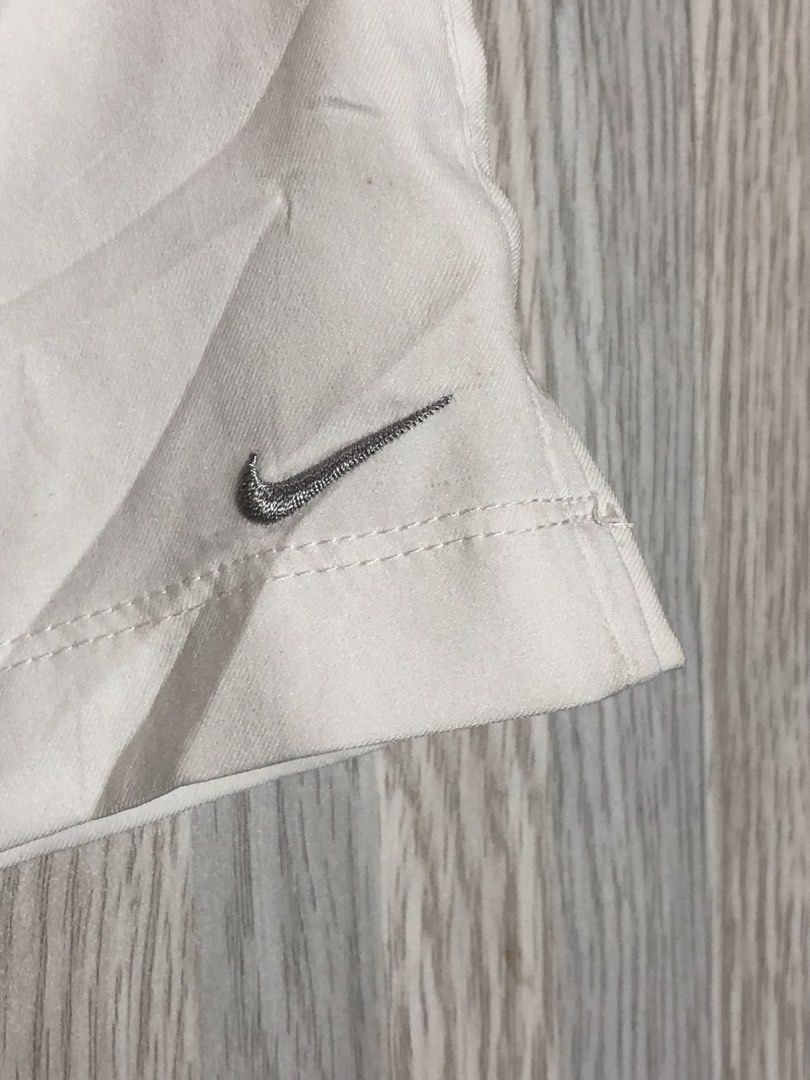 Nike White Shorts (Category: Shorts) located in Montevista. Submitted by rdthriftshub (Listing ID 1465281144, Image 2). Description: - Color: Classic White - Brand: Nike (RN 56323) - Fit: Comfortable elastic waistband - Detail: Small embroidered Nike swoosh near the hem - Versatile: Great for workouts, gym sessions, or everyday casual lounging.