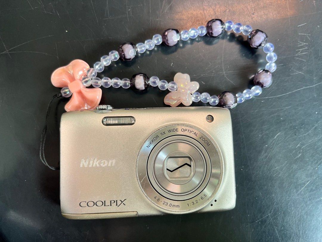 Nikon Coolpix S3100 Digital Camera (For repair) (Category: Cameras) located in Batangas. Submitted by quick.jen____ (Listing ID 1465218379, Image 1). Description: 2,700 + shipping fee ⋆˚꩜｡ - Brand/Model: Nikon Coolpix S3100 ────୨ৎ──── - Body Condition: 9/10 - Issue: Turns on but displays lens error (sold for repair) and flash is not working. - Inclusions: > Unit > Strap > Battery > Charger > Stickers MOP: Gcash MOD: J&T ────୨ৎ──── - Note: Super g