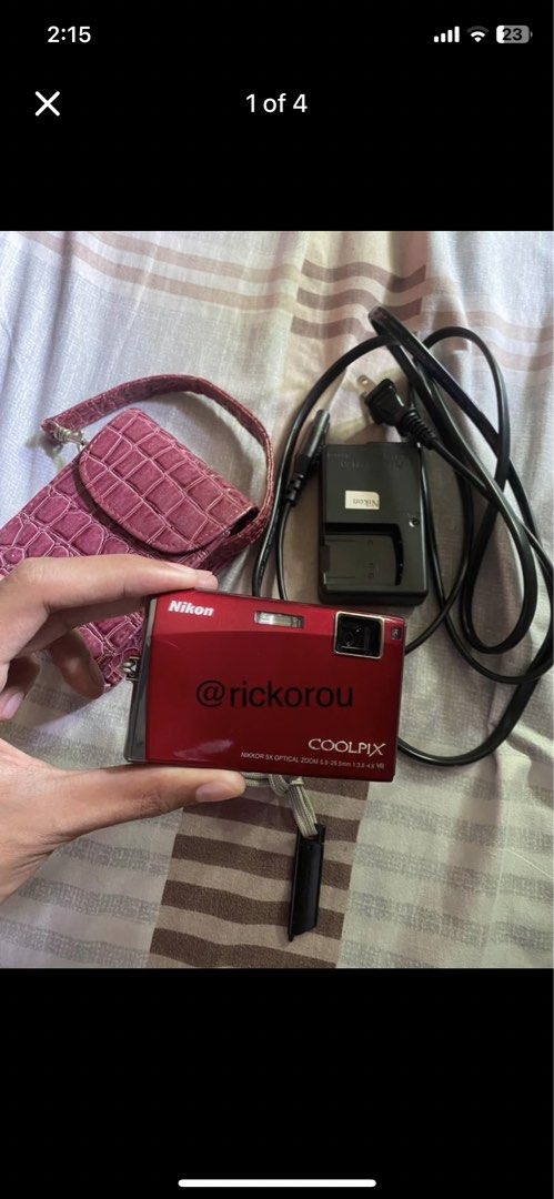Nikon Coolpix S60 (Category: Cameras) located in Manila. Submitted by rickorou (Listing ID 1465222087, Image 1). Description: Nikon Coolpix S60 ₱8k may bawas sa sure buyer Personal Cam Condition: 10/10 Body Cosmetics: 9.5/10 (may maliit n scratch lang pero overall sobrang kinis) RFS: Need funds at nakatambak lang sa bahay 10 megapixels 5x Optical Vibration Reduction (VR) Zoom Fully functional (flash, zoom, video, buttons all working) Touch-screen