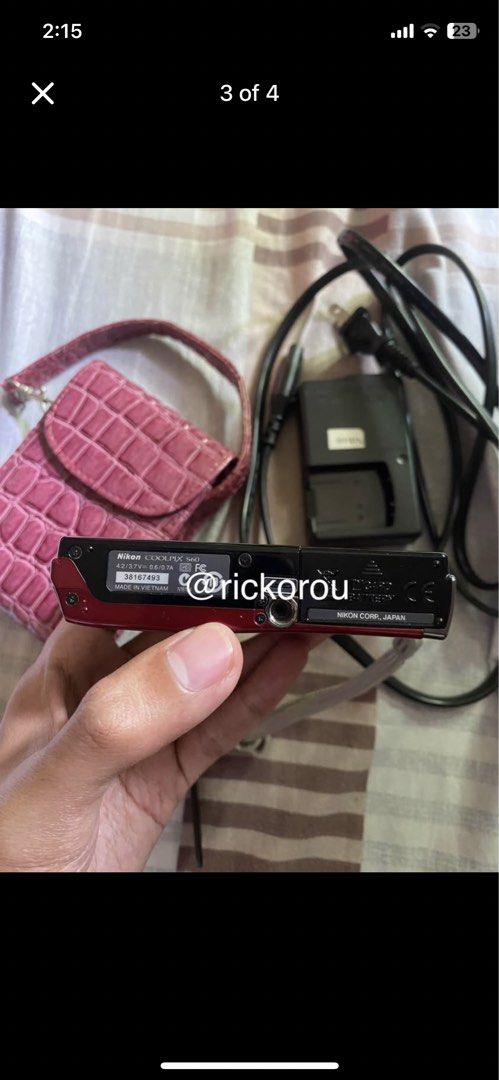 Nikon Coolpix S60 (Category: Cameras) located in Manila. Submitted by rickorou (Listing ID 1465222087, Image 3). Description: Nikon Coolpix S60 ₱8k may bawas sa sure buyer Personal Cam Condition: 10/10 Body Cosmetics: 9.5/10 (may maliit n scratch lang pero overall sobrang kinis) RFS: Need funds at nakatambak lang sa bahay 10 megapixels 5x Optical Vibration Reduction (VR) Zoom Fully functional (flash, zoom, video, buttons all working) Touch-screen
